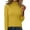 Yellow, variant on Fiaer Womens Sweaters Turtleneck Long Sleeve Solid Color Breathable Cozy Lightweight Slim Fit Knit Tops Yellow XL
