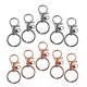 thumbnail image 1 of 10pcs llavero llavero broche de langosta clip giratorio gatillo anillos partidos, 1 of 7