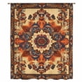 thumbnail image 2 of Bohemian Flower Sheer Curtains 54 Inches Long, Boho Tribal Colorful Distressed Printed Light Filering Curtains, Breathable Simi Curtain Privacy Drapes for Kitchen Bathroom Small Window Treatment, 2 of 9