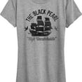 thumbnail image 3 of Disney - Pirates Of The Caribbean - Black Pearl Nigh Uncatchable - Women's Short Sleeve Graphic T-Shirt, 3 of 5