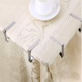 thumbnail image 1 of CARBONLIKE Juego de 12 clips ajustables para mantel de acero inoxidable para el hogar, fiestas XianweiShao 1327534423709, 1 of 1