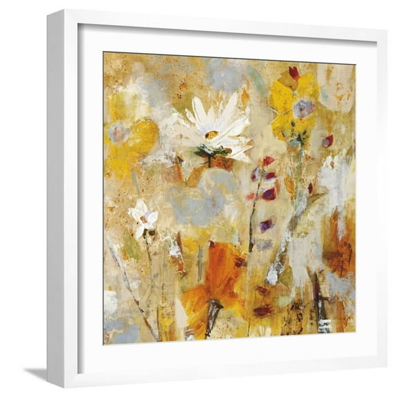 Art.com Jostle II Art Print by Jill Martin, White Frame Wall Art, 21" x 21"