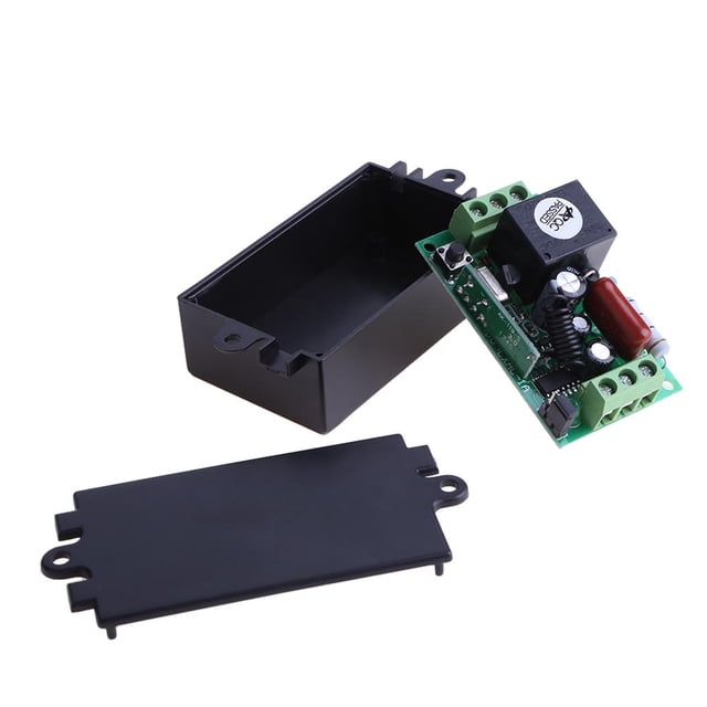 Interruptor de control remoto Nuevo 220V 433MHz Pequeño con 2 botones Hugtrwg Nuevos Originales