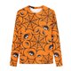 thumbnail image 4 of Ichuanyi liquidación de la moda mujer casualidad casual halloween halloween impreso cuello redondo de camiseta suelta blusa blusa ICHUANYI WER202308216186, 4 of 5