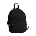 thumbnail image 2 of JuDWoC Cute Backpack Backpack for College Book Bags Quilted Pattern Cloud Plush Keychain Charm Lightweight Water Resistant Multi Layer Storage Rucksack Everyday Laptop Travel Daypack Pack Bag 15.3in, 2 of 5
