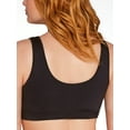 thumbnail image 2 of Women's Bali DFBRAL One Smooth U All-Around Smoothing Support Bralette (Black M), 2 of 4