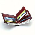 thumbnail image 3 of 1Genuine Leather Men's Wallet, Top Layer Cowhide Large Capacity Wallet For Men With 11 Card Slots & 2 Bill Compartments, Gift For Him, 3 of 4