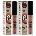 thumbnail image 3 of Rude Cosmetics Notorious Rich Long Liquid Lip Color Kit , 2 Pc Kit 2 X 0.1oz Lip Color - Below the Belt, False Hope- Pack of 2, 3 of 6