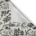 thumbnail image 4 of Ambesonne Flower Window Valance, Sketch Christmas Berries, 54" X 18", Grey Eggshell, 4 of 5