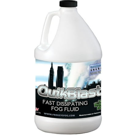 Froggy's Fog - QuikBlast - Best Fluid for Chauvet Geysers - CO2 Blast Effect Fog Machine Fluid - 1 Gallon