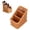 Khaki, variant on Z52LingLing Decoration Handwoven Wicker Remote Control Holder Multi Compartment Desktop Organizer Basket Farmhouse Utensil Caddy for Home Office (Brown)