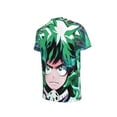 thumbnail image 5 of Boys Girls My Hero Academia Shirt Graphic T-Shirt Crewneck Short Sleeve 3d Colorful Tops Tees, 5 of 7