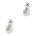 thumbnail image 1 of Destyer Silver Stainless Steel Cat Shape Urn Keepsake Cremation Jewelry Pendant Style A 2Set, 1 of 6