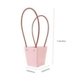 thumbnail image 2 of AURARMLET 10Ud Bolsa Floral Rosa Con Asa Fuerte Y Impermeable Para En Casa, 2 of 6