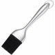 thumbnail image 1 of Cepillo de aceite para barbacoa, cabezal de silicona resistente al calor, cepillos de repostería, mango de acero inoxidable, herramienta para asar barbacoa, horno, cocina (20cm), 1 of 4