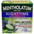 thumbnail image 3 of Mentholatum Nighttime Vaporizing Rub Maximum Strength Cough Relief, 1.76 oz (Pack of 4), 3 of 11