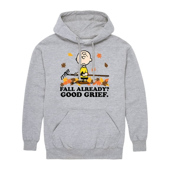 Peanuts - Charlie Brown Fall Already - Men's Pullover Hoodie