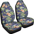 thumbnail image 3 of XYZCANDO Palm Tree Car Seat Covers for Man Comfortable Car Front Seat Covers Soft Removable, for Sedan SUV Auto, 3 of 10