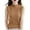 Brown^, variant on Jjayotai Women's Vest, Wool Sweater Top, Sleeveless Soft Tank Tops, Stand-Up Collar Knitted Bottoming Shirt, Womens Tops Beige^ L