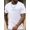 White, variant on Men's CLASS CAVALL Print I Pattern Summer Casual Round Neck Short T-Shirt
