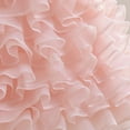 thumbnail image 5 of Girls Tutu-Dresses Size 2-8 Toddlers Kids Cute Sleeveless Crewneck Solid A-Line High Waisted Bowknot Layered Flower Girl Prom Dress, 5 of 8