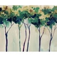 thumbnail image 3 of Boho Hue Studio 24x20 Black Modern Framed Museum Art Print Titled - Creamy Trees, 3 of 5