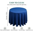 thumbnail image 2 of Mantel, Impermeable Color Sólido Mantel Lavable Cubierta de Mesa para Para el hogar, cocina, restaurante, fiesta-180 cm, 2 of 6
