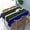 Dark Green Royal Blue, variant on Rectangle Table cloth, Purple Red White Stripes Soft Tablecloth Washable Oblong Table Covers Decorative for Kitchen & Table Linens 60" x 102"
