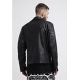 thumbnail image 2 of Leather Motorcycle Jacket Black Motorcycle Jacket Mens Leather Riding Jacket Motorcycle Jackets For Men Black Leather Motorcycle Jacket size XXXL, 2 of 5
