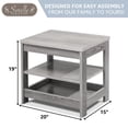 thumbnail image 3 of Sorelle Sierra Nightstand, 3 of 5