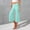 Mint Green, variant on Delayuji Womens Capri Pants Casual Yoga Pant High Waisted Elastic Yoga Short Flared Pants Summer Sport Wear