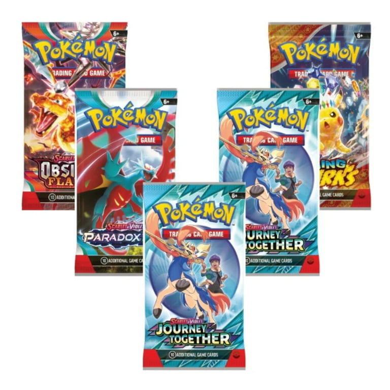 Set of 5 Pokémon card packs and 5 boxes sv5m] pokémon card game scarlet & violet expansion pack