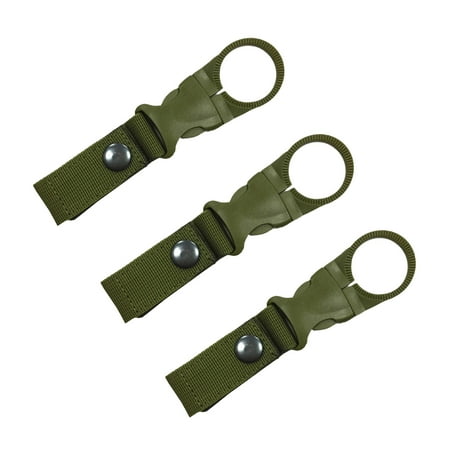 

Aueoeo Outdoor Webbing Water Bottle Hanging Buckle Portable Water Bottle Quick Hanging 3pc Clearance