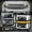 Black/Clear, variant on Nuvision for 14-15 Silverado 1500 3D LED DRL Sequential Signal Headlights Black/Clear