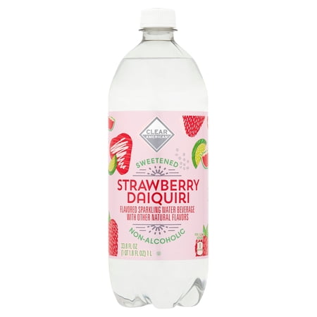 Clear American Non-Alcoholic Strawberry Daiquiri Sparkling Water, 33.8 fl oz