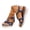 Blue3, variant on IWRICH Womens Wedge Sandals Flower Low Heel Dressy Sandals Elastic Ankle Strap Rhinestone Summer Comfortable Shoes Blue3 9.5