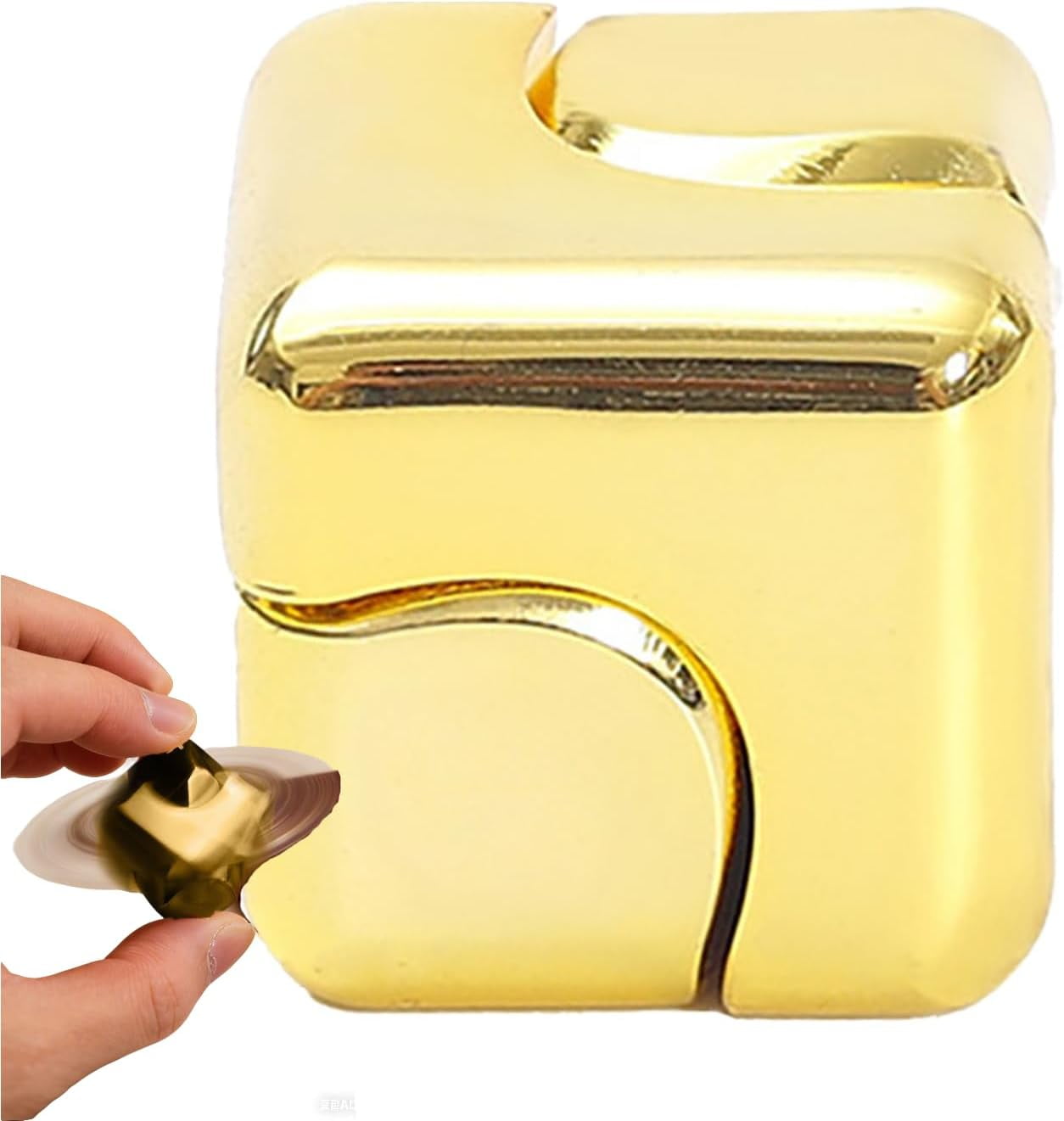 Fidget Toys Métal Sonore Et Silencieux – Anti-stress, Concentration, Voyage, Bureau, Cadeau Adulte