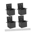 thumbnail image 3 of 4x Guardaces Gazo Gazebo Kit Post Top Rafter Soporte, 3 of 9