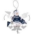 thumbnail image 1 of Adorno de madera Boelter Brands 11 cm con muñeco de nieve de los Dallas Cowboys, 1 of 2
