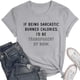 thumbnail image 4 of Camiseta con estampado sarcástico para mujer - Camiseta informal de manga corta con frases divertidas, 4 of 5