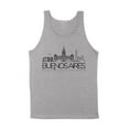 thumbnail image 1 of Skyline Buenos Aires Argentina Tank Top Unisex Small Grey, 1 of 5