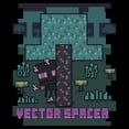 thumbnail image 2 of Boys Minecraft Vector Spacer T Shirt, 2 of 5