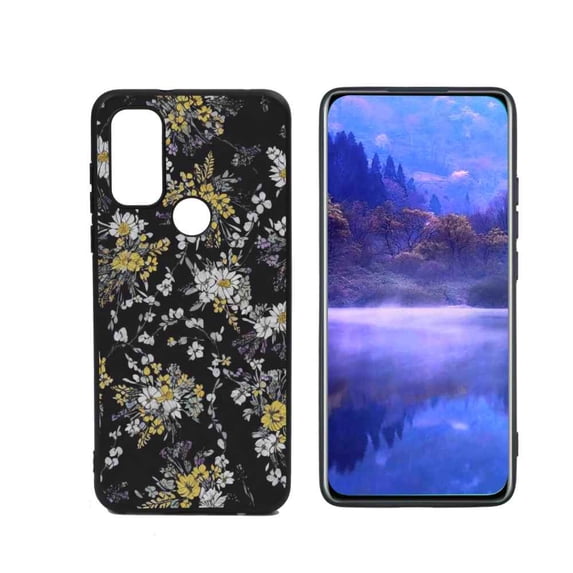 Compatible with Motorola Moto G Pure Phone Case, Flowers-32 Case Men Women, Flexible Silicone Shockproof Case for Motorola Moto G Pure