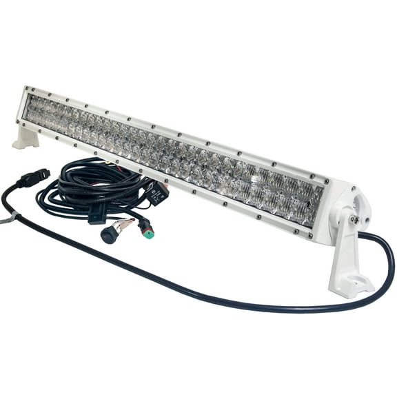OZ-USA® White 4D 180w 30 inch Light bar spot flood combo LED off road 4x4 4wd race truck