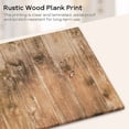 thumbnail image 3 of Magnetic Boards for Wall Dry Erase Board 18 x 24 inches Decorative White Board for Wall with Design, Home Office Wall Decor, Includes Markers and Magnets Brown Wooden Planks, 3 of 9