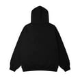 thumbnail image 2 of Women's Oversized Hoodies Plus Size Long Sleeve Hooded Sweatshirts Fall Winter Sweatshirts Hoody Pullover Teenagers Girls Sweatshirt Hoodie Casual Hooded Tops Loose Sweater, 2 of 3