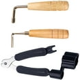 thumbnail image 3 of 1 Set of 3-In-1 Guitar String Winder Cutter Multi-functional Guitar String Pin Puller Guitar Repairing Adjustment Tool, 3 of 8
