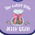 thumbnail image 4 of Inktastic The Cutest Little Jelly Bean Boys or Girls Baby Bib, 4 of 4