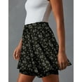 thumbnail image 3 of KISSMODA Flowy Shorts for Women Chiffon Ruffle Skorts Mini Skirts for Teen Girls, 3 of 5