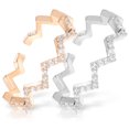 thumbnail image 3 of 2Pcs Adjustable Wave Designed Rings Women Wave Appearance Rings Fashion Finger Rings, 3 of 8